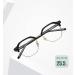 SERONI Blue Light Blocking Glasses for Men & Women - TR90 Frames UV Protection Stylish Computer & Reading Glasses 52mm - Black & Gold - Buy Online on GoSupps.com