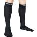 Meister Compression Running Socks for Shin Splints - Graduated 20-25 mmHg - 1 Pair M Black | International Shipping - Buy Online on GoSupps.com