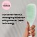Tangle Teezer Large Ultimate Detangler Hairbrush | Ideal for Long Thick Curly Hair | Two-Tiered Teeth for Gentle Detangling | Reduces Breakage | Ergonomic Handle | Rose Sage - Buy Online on GoSupps.com