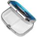 Submarine Shark Coral Pill Case | Cute 2 Compartment Travel Pill Box Organizer for Purse & Pocket Gifts - Buy Online on GoSupps.com