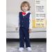 Mint Green Baby Boys Formal 3-Piece Tuxedo Set | Gentleman Wedding Outfit | Blue 12-18 Months - Buy Online on GoSupps.com