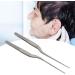 Multipurpose Handmade Stainless Steel Tweezers - 2 Pieces | Professional Eyebrow Facial & Hair Remover | High-Precision DIY & Sewing Tool - Buy Online on GoSupps.com