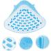 SEWOART Box Pet Urinal Potty Guinea Pig Brush Bunny Restroom Guinea Pig Training Pan Rabbit Toilet Pets Abs 24.5X18.5cm Blue - Buy Online on GoSupps.com