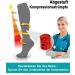 Blongw Compression Stockings for Men - 6 Pairs Knee Support Socks for Sports Travel & Running | A3-Assorted 01 L-XL - Buy Online on GoSupps.com