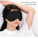 Yiwafu Adjustable Strap Sleep Mask for Men and Women - Black Eye Shade Cover - Buy Online on GoSupps.com