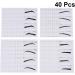 Housoutil 4 Sets Stickers Eyebrow Stencil Eyebrow Shaping Template Eyebrow Moulds Tool Cosmetic Eyebrow Card - Buy Online on GoSupps.com