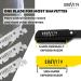 GRAVITY RAZORS Premium Swedish Steel Single Edge Razor Blades (100 Count) - For Safety and Straight Edge Razors - Buy Online on GoSupps.com