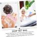 Baluue 10pcs Foaming Soap Mesh Bag Face Cleansing Foaming Exfoliating Soap Bag Soap Sleeve Foaming Net As Shown 1 - Buy Online on GoSupps.com