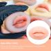 3D Silicone Lip Practice Skin - Fake Piercing Lip Model for Makeup Training | International Shipping Available - Buy Online on GoSupps.com