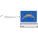 NFL Los Angeles Chargers Vinyl Luggage Tag 2pk - Blue | Official Team Merchandise - Buy Online on GoSupps.com