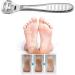 Foot Care Tool Kit with Foot Scrubber Scraper Foot Care Tools for Perfect Foot Care and Pedicure Foot Rasp Kit for Dead Hard Skin - Buy Online on GoSupps.com