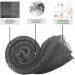 Buy Djampe XL African Bath Net SARHAANA Exfoliating Glove - Body Bath Sponge for Women Men & Children - Gray | International Shipping Available - Buy Online on GoSupps.com