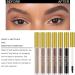  Beliky Girl 6 Colors Eyebrow Color Gel Waterproof Cream for Light Blonde Soft Brown and Black Brows - Buy Online on GoSupps.com