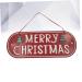FUNOMOCYA Ornament Emblems Christmas Hanging Plaque Christmas Door Signs Decorations Decorative Items Window - Buy Online on GoSupps.com