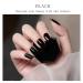 JMEOWIO Nail Foil - Black Gel Self-Adhesive Nail Stickers | Nail Design Accessories for Stunning Manicures - Buy Online on GoSupps.com