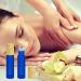 Frosted Glass Essential Oil Roller Bottles 10pcs - Dark Blue, Wood Grain Cap, Stainless Steel Roller Balls - 10ml Empty Perfume Bottles - Buy Online on GoSupps.com