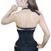 Jenx Fitness Unisex Waist Trainer Great Back Spine Support Reduce Back Pain Black Medium - Buy Online on GoSupps.com