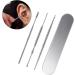 Stainless Steel Ear Cleaning Kit - Earcuff Ear Spoon - Ear Wax Cleaner - Buy Online on GoSupps.com
