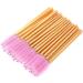 FOMIYES Lash Comb 100 Pcs makeup mascara nylon eyelash brush color mascara disposable makeup colored mascara 50 Pcsx2pcs Pinkx2pcs - Buy Online on GoSupps.com