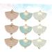 60 Pcs Charm Bracelet DIY Pendant Bracelet Charm Pendent Keychain Pendant Earring Korean Version 2.4*1.9cmx3pcs As Shownx3pcs - Buy Online on GoSupps.com