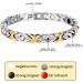 Magnetic Bracelet Ring Earrings Set for Women | Lymph Detox & Drainage Jewelry Set | Silver Acupressure Earrings - Buy Online on GoSupps.com