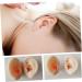 STOBOK 1 Pair Ear Picking Model Silicone Tunnels for Ears Ear Anatomy Model Anatomy Ear Model Fake Ear Artificial Display Ear Model Simulation Ear Mold Auditory Meatus Model Silica Gel - Buy Online on GoSupps.com