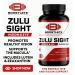 Boostlete Zulu Sight Vision & Eye Support Supplement with Lutein Zeaxanthin Bilberry & Greens Blend 60 Capsules - Buy Online on GoSupps.com