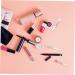 9pcs Silicone Lip Balm & Makeup Brush Set - Lip Spoon Applicator Tool for Perfect Lip Makeup - Essential Cosmetic Accessory for Women - Buy Online on GoSupps.com