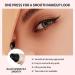 Pochoir Eyeliner | 2ml Double Pointe R sistant l'Eau pour Filles Fournitures Maquillage L ger pour Femme Fille S ur Amie | Accessoires Beaut Pratiques Et R sistants Noir - Buy Online on GoSupps.com