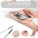 Travel Makeup Brush Holder & Cosmetic Pouch - Silicone Small Bag for Women - Creamy White - Buy Online on GoSupps.com