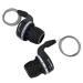 microSHIFT 3X7 Speed Compatible for Shimano Bicycle Twist Grip Shift Gear Shifters,Black