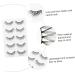 LALAFINA 5 Pairs False Eyelashes Eyelash Long Eyelashes Elf Eyelashes Handmade Eyelashes Cosmetic Eyelashes Artificial Eyelashes False Eye Lashes False Lashes Artificial Fiber Slim Glue 3d - Buy Online on GoSupps.com