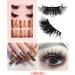 PLCPDM Eyelashes Natural Look False Eyelashes Press on s Reusable Fake s with Glues for Women SET69 - Buy Online on GoSupps.com