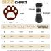 Reflective Anti-Slip Dog Shoes for Small, Medium & Large Dogs - Waterproof & Wear-Resistant Paw Protectors - 4 Pcs (L Black) - Buy Online on GoSupps.com