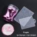 Nail Art Stamper 1Pcs Metal Handle Nail Art Stamper Clear Silicone Heads Nail Stamping DIY Soft Nail Art Stamping Template Nail Art Print Tool Accessories for Personal or Salon Use(Purple) - Buy Online on GoSupps.com