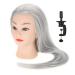 Buy Hairdresser Head Exercise Doll - Cosmetology Training Tool with Support (ET-172#) - Ideal for Hairdressing Salons - Buy Online on GoSupps.com