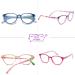 Shop 100 Classic 4 Pack Ladies Cateye Reading Glasses - Floral Design Spring Hinges 2.00 Magnification - Stylish & Comfortable Eyewear for Women - International Shipping Available - Buy Online on GoSupps.com