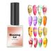 G n rique Blooming Flower Art Gel - 15ml Clear Flower Quick-Drying Nail Design Gel | Versatile Clear Spreading Tymording Long-Lasting Finger Nails