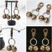 WUTUDMAI 2 Pairs Extra Loud Cat & Dog Bells Sturdy Brass Bells for Pets Collar Charm Pendant Bells with Clasp Swivel Pet Tracker - Buy Online on GoSupps.com