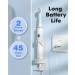 JTF Sonic Electric Toothbrush for Adults | 8 Brush Heads 5 Modes Travel Holder | Rechargeable 2-Minute Timer 45 Days Use - Best International Shipping - Buy Online on GoSupps.com