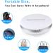 Ultrasonic Contact Lens Cleaner with Vanity Mirror - Fast & Gentle Cleaning for Sclerals & Daily Lenses - Buy Online on GoSupps.com