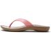 OKABASHI Women's Breeze Flip Flop - Toffee/Coral | Comfort Arch Support Slip-Resistant & Waterproof | Eco-Friendly USA Made Footwear - Buy Online on GoSupps.com