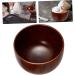 Angoily Wooden Razor Cleaning Bowl | Dual Serving Container for Shaving Foam & Soap | Travel-Friendly Bath Accessory - Buy Online on GoSupps.com