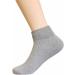 3 Pair Diabetic Ankle Quarter Circulatory Socks | Health Cotton Loose Fit | Grey 10-13 - Buy Online on GoSupps.com