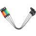 Carp Fishing Swinger Set with Bite Indicators - Red Yellow Blue & Green - 4 Pack for Accurate Fishing - Buy Online on GoSupps.com