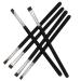 Hemoton 6pcs Flat Eyebrow Brush Eyeliner Brush Flat Makeup Brush Eyeliner Tool Eye Tool Brush Eyeliner Makeup Brush Makeup Tool Eye Brush Eye Makeup Brush Flat Brush Define Cosmetics Brush