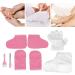 Doublures de Pieds et de Mains en Cire Flanelle Rose paraffine Garder au Chaud Gants jetables Mitaines de Cire Ensemble de Pieds - Buy Online on GoSupps.com