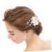 minkissy Pearl Tiara Bridal Headpiece Rhinestone Headpiece Crystal Headpiece Bridal Hair Comb Wedding Hair Comb Crystal Hair Comb Decor Hair Comb Decorate Bride Rhinestones - Buy Online on GoSupps.com
