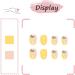 24pcs Short Oval French Tip Yellow Lemon False Nails - Glossy Removable Fake Nails for Women and Girls - Buy Online on GoSupps.com