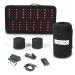 DGYAO Red & Infrared Light Therapy Belt for Pain Relief Flexible Wearable Wrap Deep Therapy Pad with Timer for Back Shoulder Joints Muscle Pain Relief Device 8 Piece Set 1 Pad